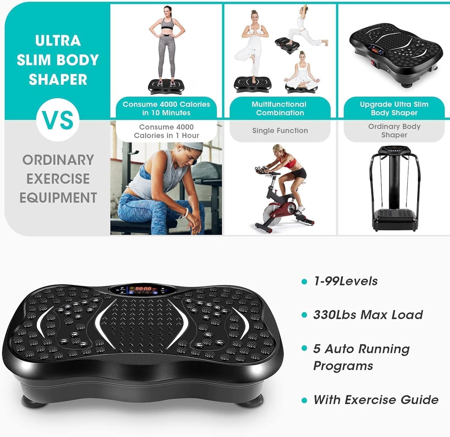 Max Strength - Vibration Plate Exercise Machine