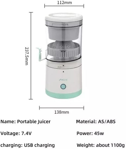 Portable Electric Fruit Juicer Machine