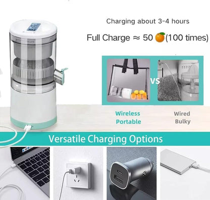 Portable Electric Fruit Juicer Machine