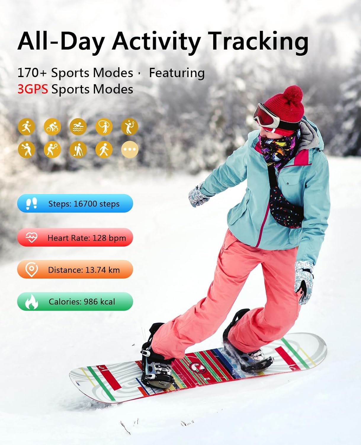 Versatile Smart Watch Health Fitness Exercise